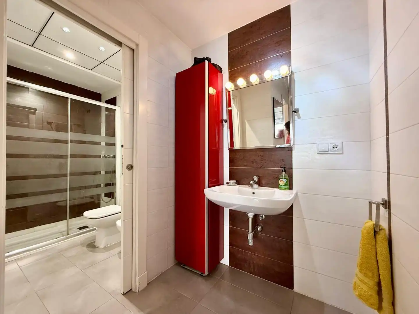 Baño de Dúplex en venta en Almería con Aire acondicionado, Terraza y Trastero
