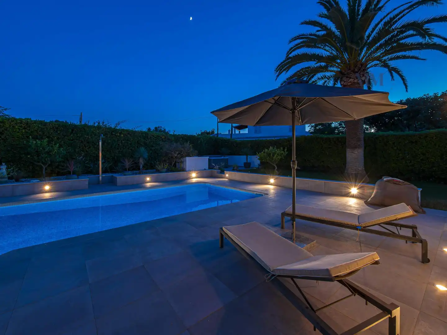 Swimming pool of Houses for sale in Es Castell  with Air Conditioner, Private garden and Terrace