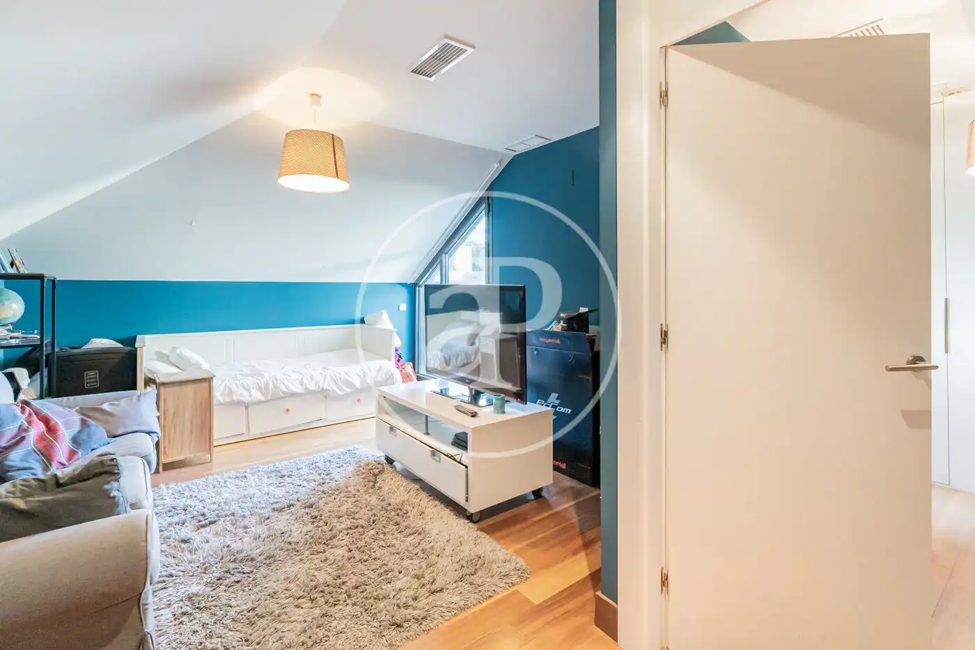 Bedroom of Houses for sale in Boadilla del Monte  with Air Conditioner, Heating and Private garden