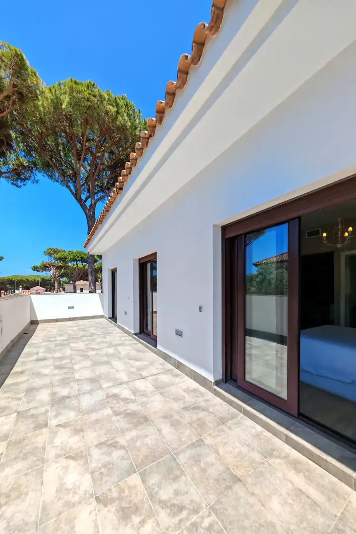 Terraza de Casa o chalet en venta en Chiclana de la Frontera con Aire acondicionado, Jardín privado y Terraza
