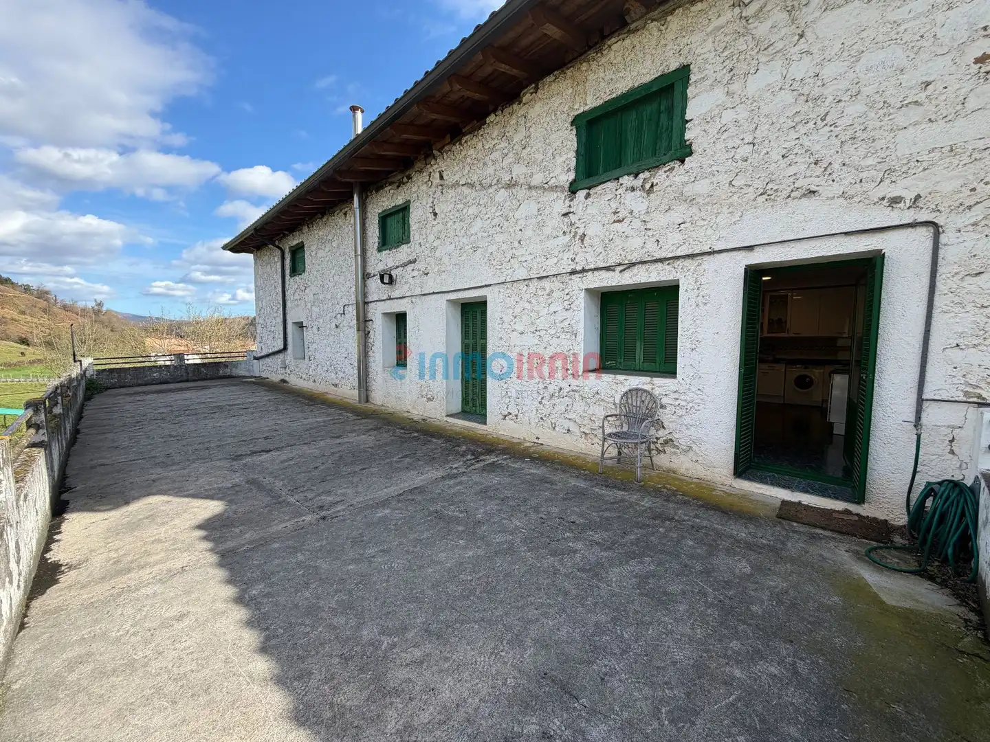 Vista exterior de Casa o chalet en venta en Olaberria con Calefacción, Jardín privado y Terraza