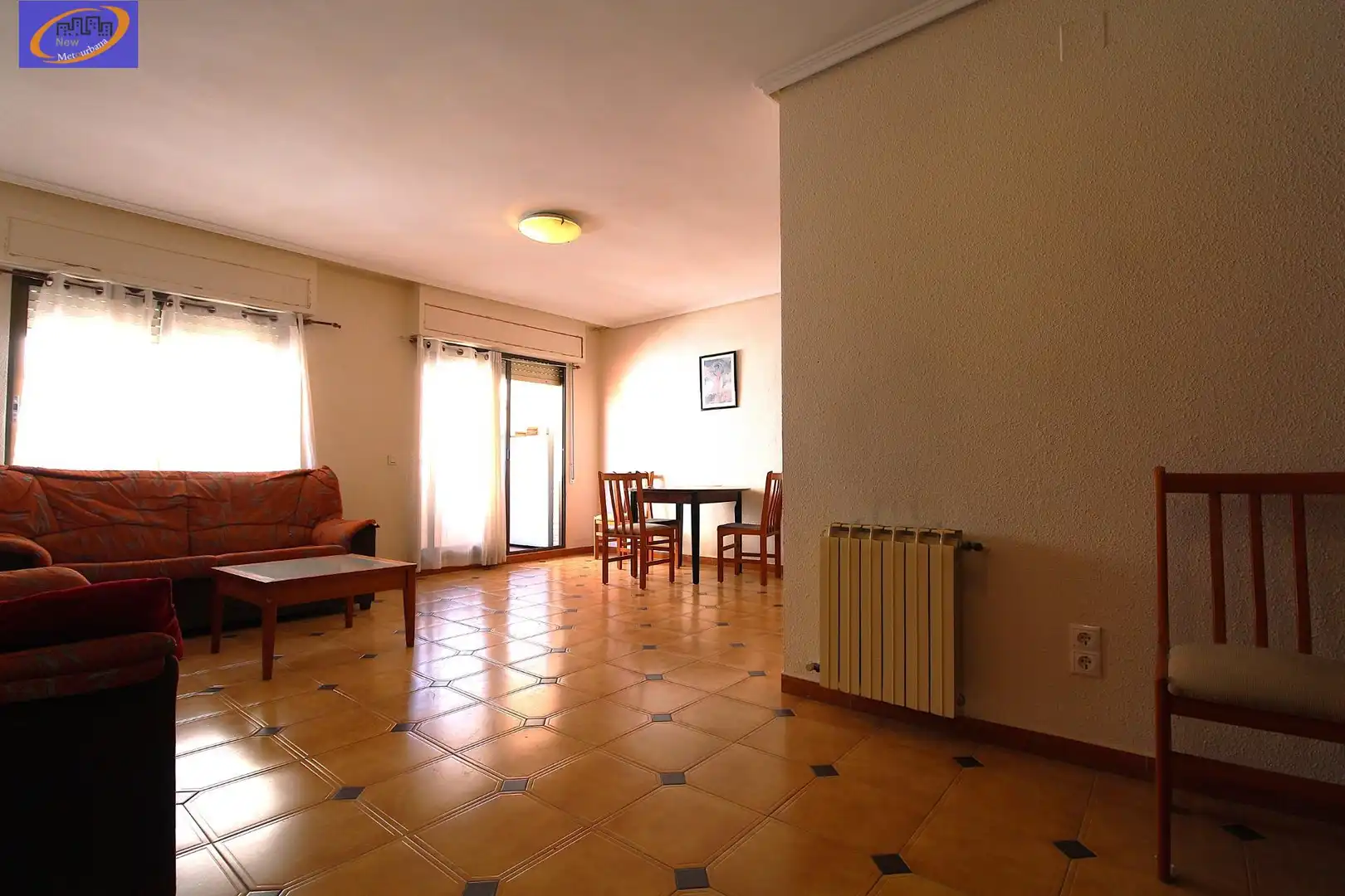 Wohnzimmer von Wohnung zum Verkauf in Utiel mit Heizung und Balkon