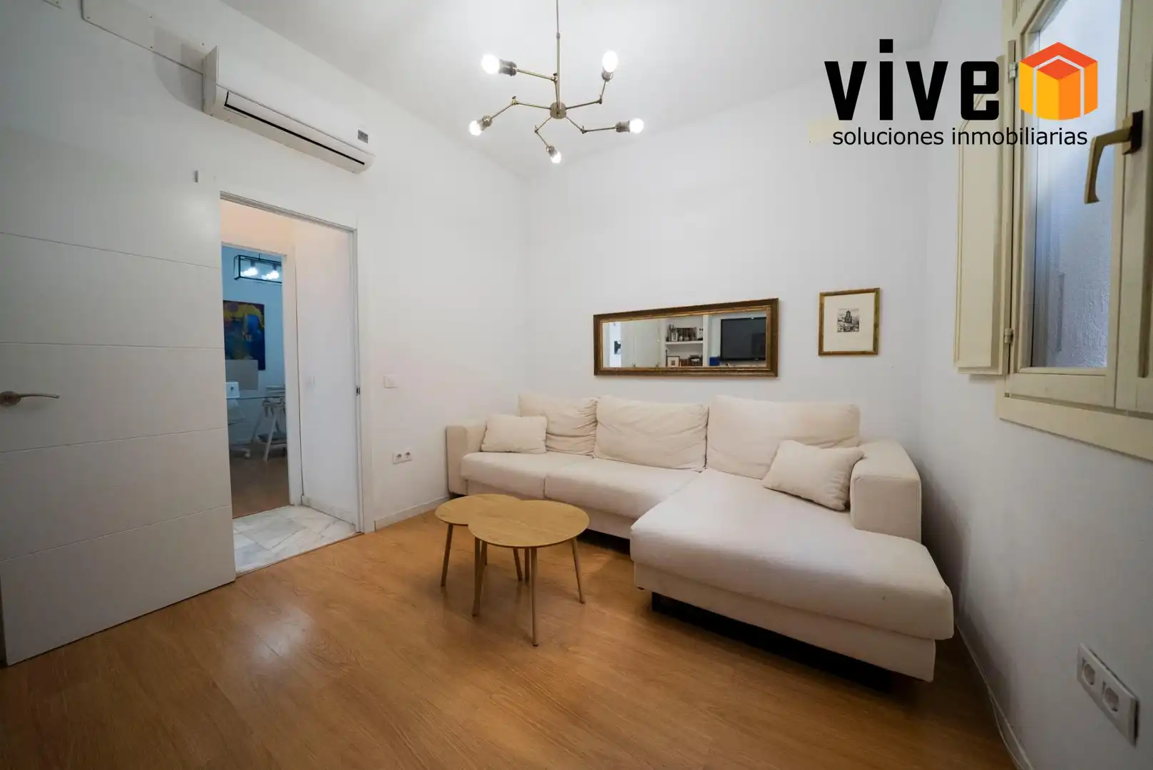 Sala de estar de Casa o chalet en venta en Sevilla con Aire acondicionado, Calefacción y Jardín privado