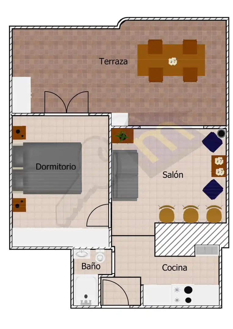 Apartamento con terraza en venta en Juan Carlos I 26, imagen 13
