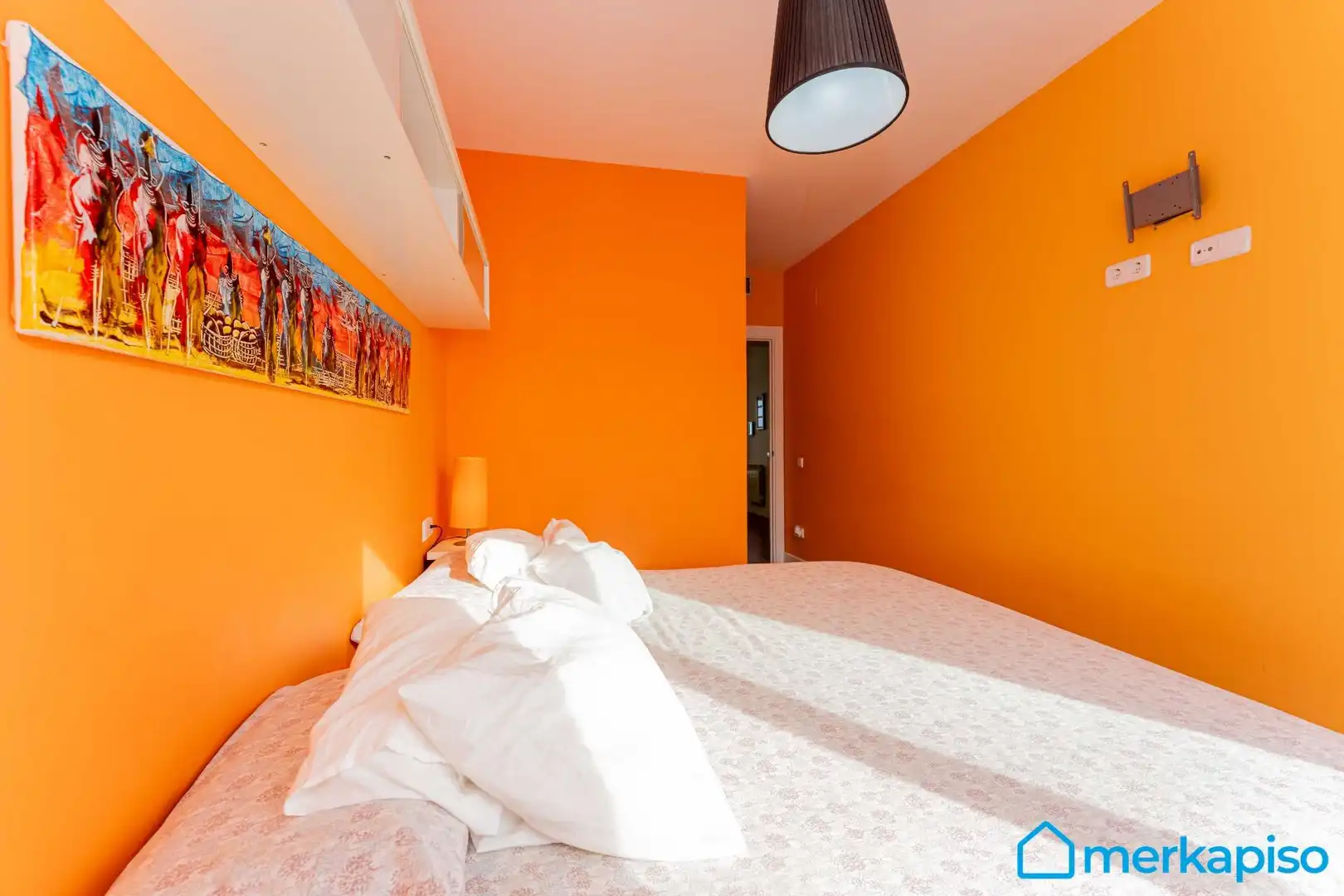 Bedroom of Flat for sale in Castelldefels  with Air Conditioner, Heating and Balcony