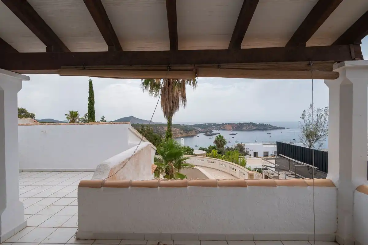 Terrassa de Casa o xalet en venda en Sant Josep de sa Talaia amb Calefacció, Jardí privat i Terrassa