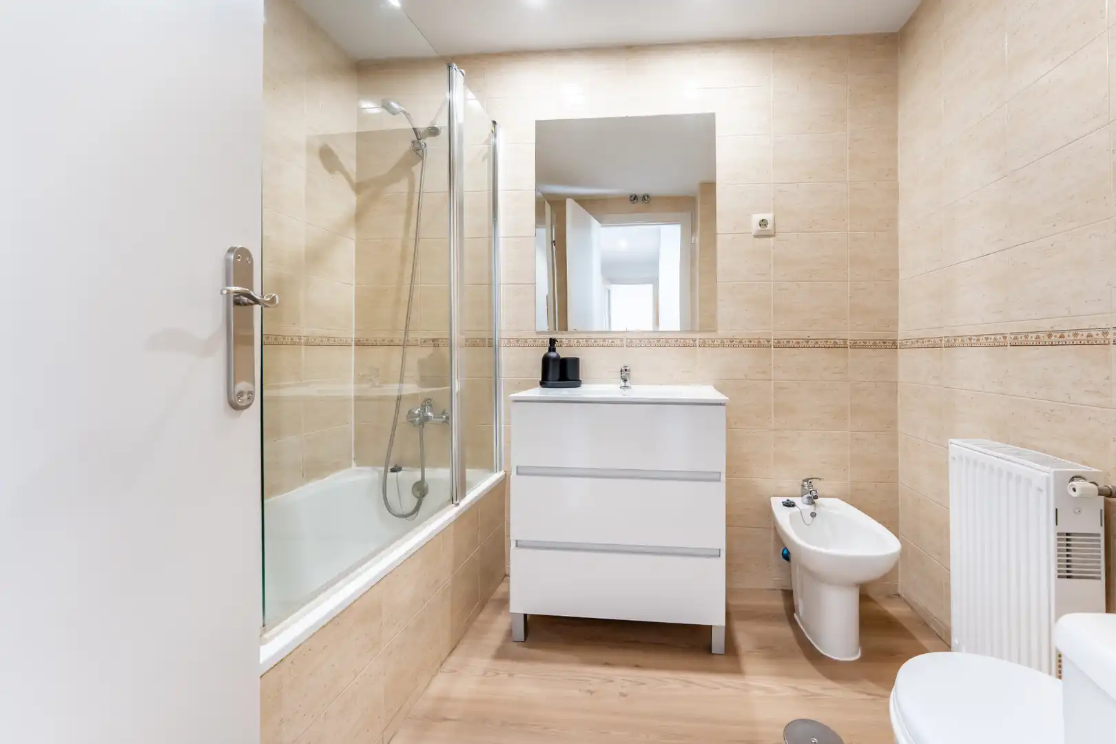 Badezimmer von Wohnung zur Miete in Rivas-Vaciamadrid mit Klimaanlage, Heizung und Abstellraum