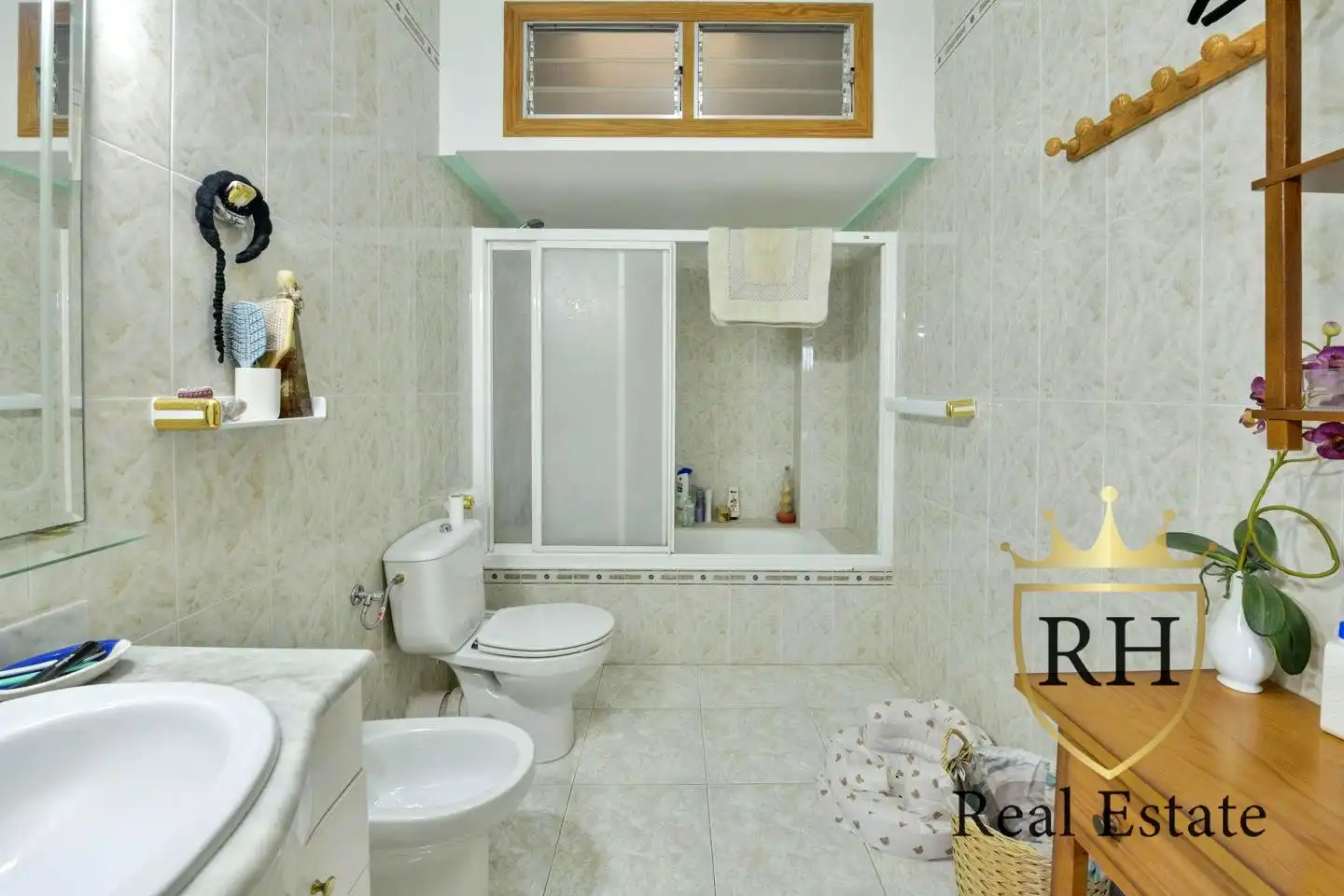 Badezimmer von Dachboden zum Verkauf in Felanitx mit Klimaanlage, Terrasse und Balkon