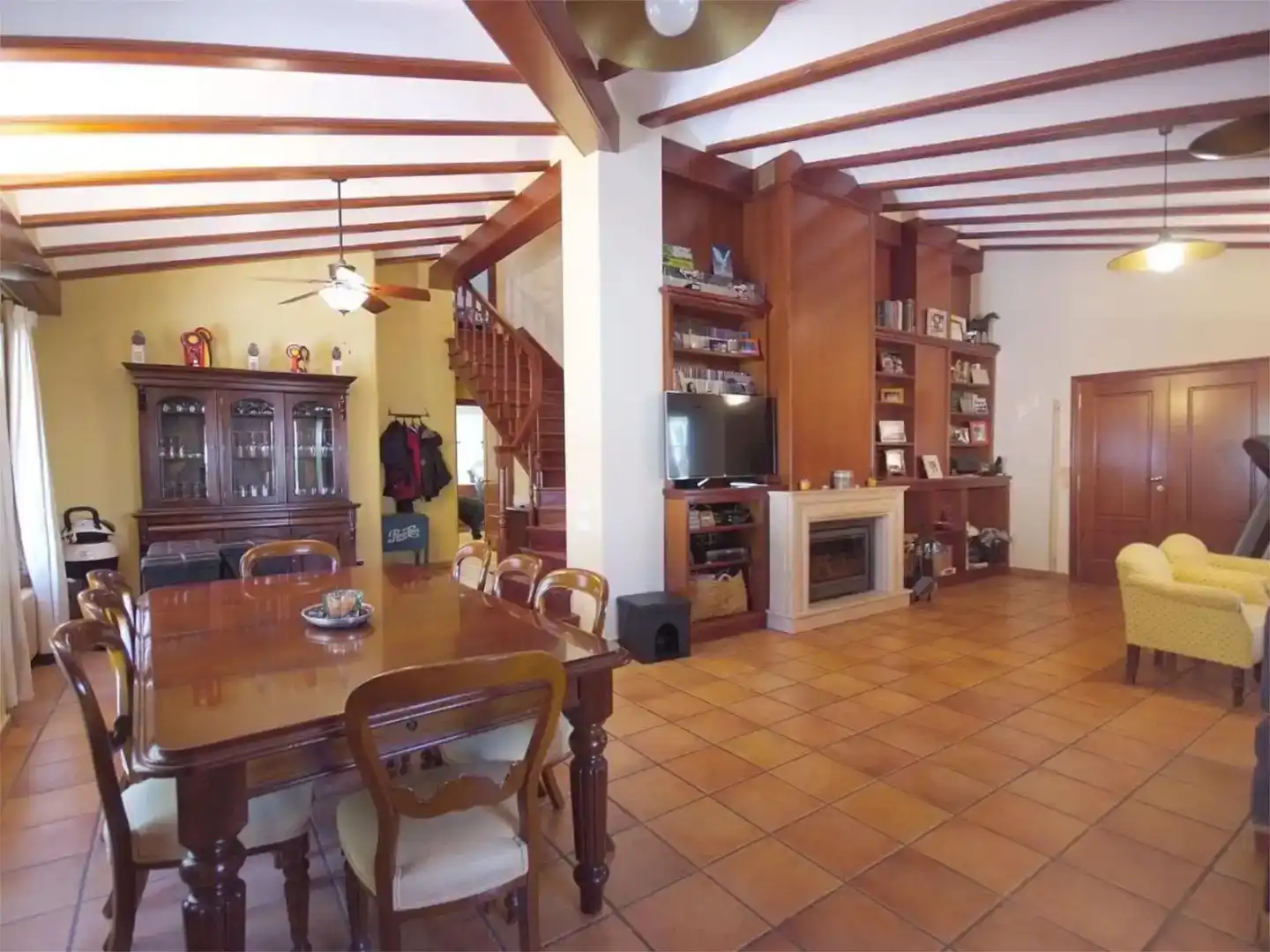 Dining room of Flat for sale in Bétera  with Private garden, Swimming Pool and Furnished