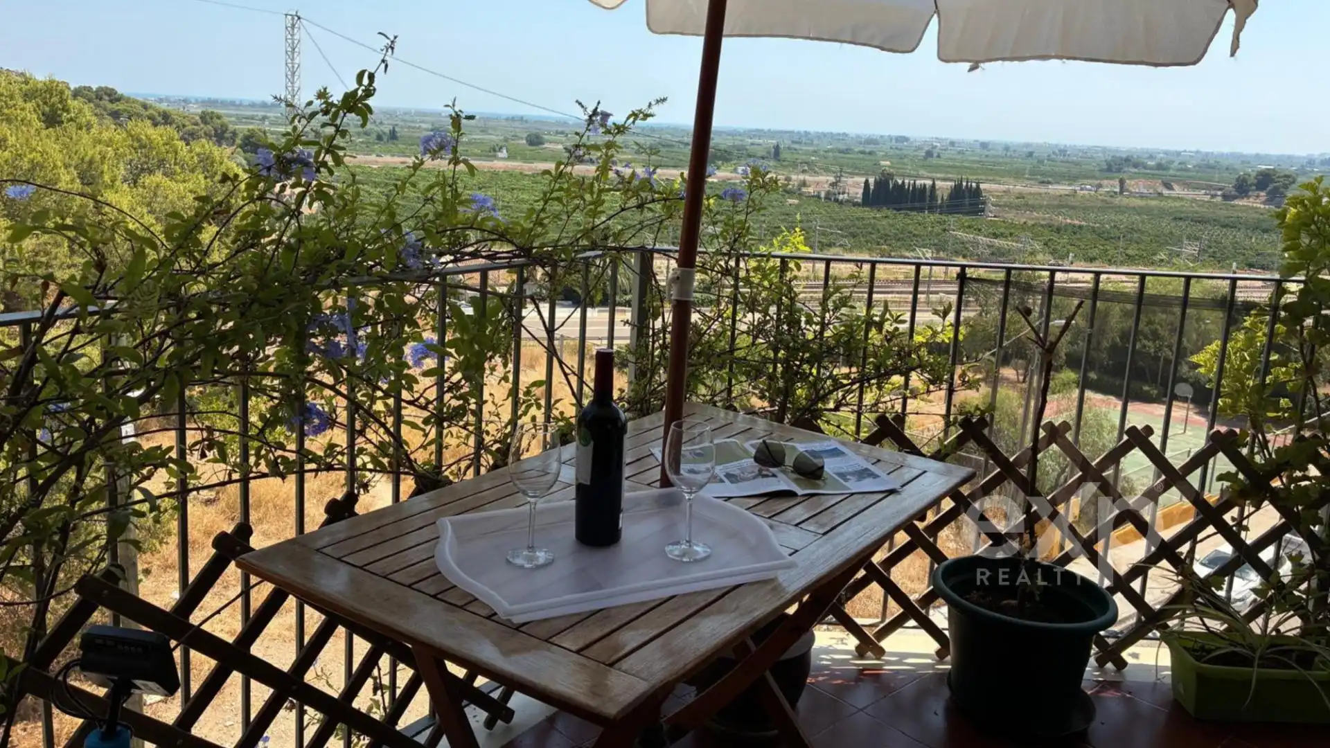 Balcony of Flat for sale in Almenara  with Heating, Parquet flooring and Storage room