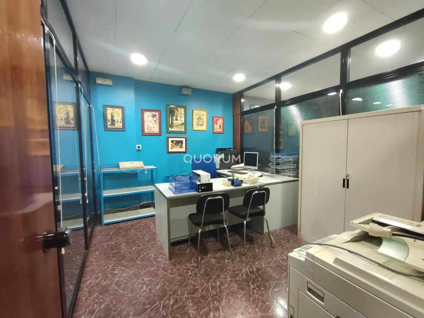 Oficina de alquiler en Bilbao  con Calefacción y Amueblado
