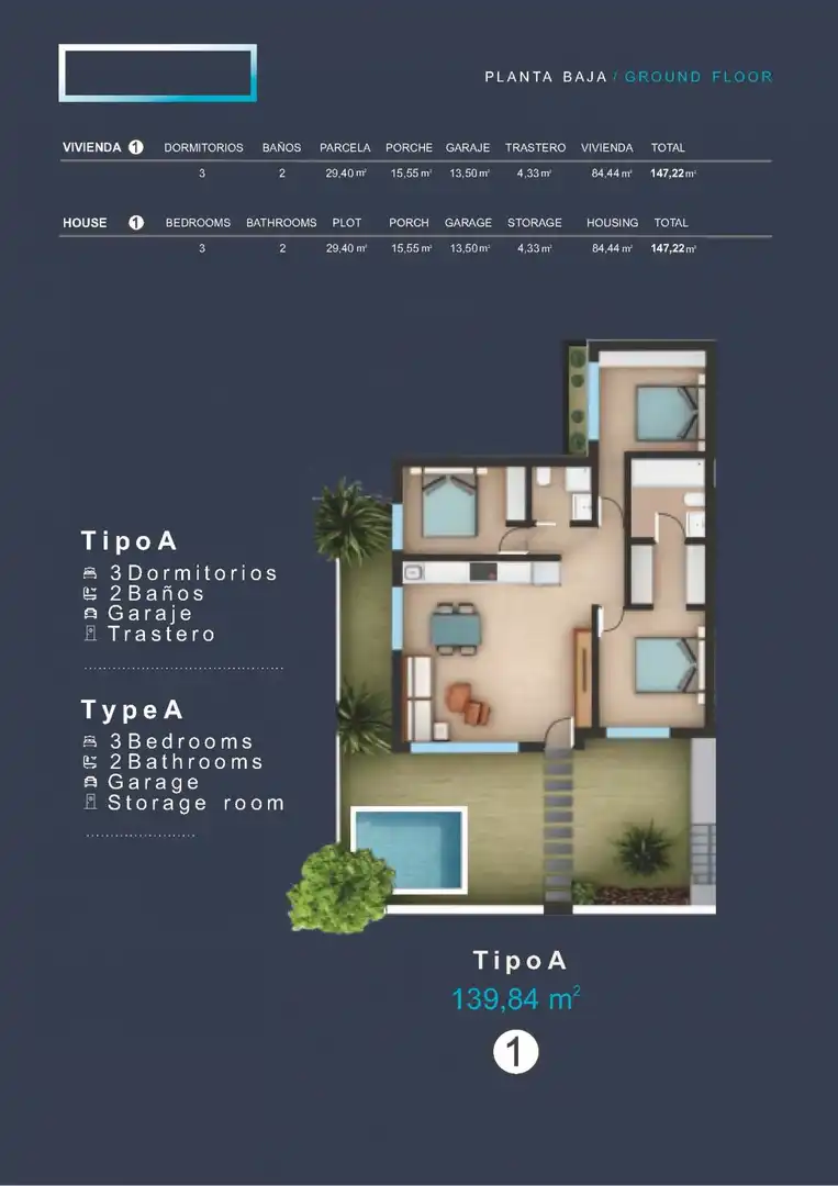 Bungalow con piscina in vendita a Los Peñascos - El Salero - Los Imbernones, imagen 51