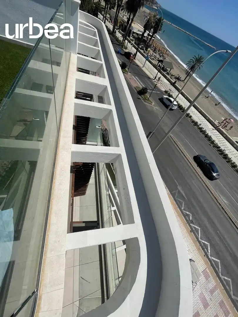 Vista exterior de Dúplex de alquiler en Málaga con Aire acondicionado, Calefacción y Jardín privado