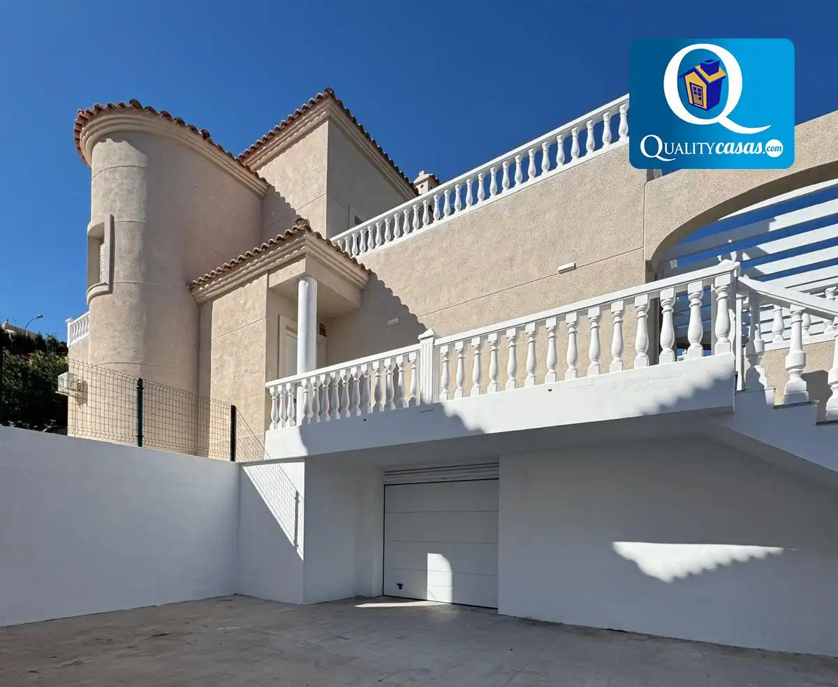 Exterior view of Detached homes for sale in El Campello  with Air Conditioner, Heating and Terrace
