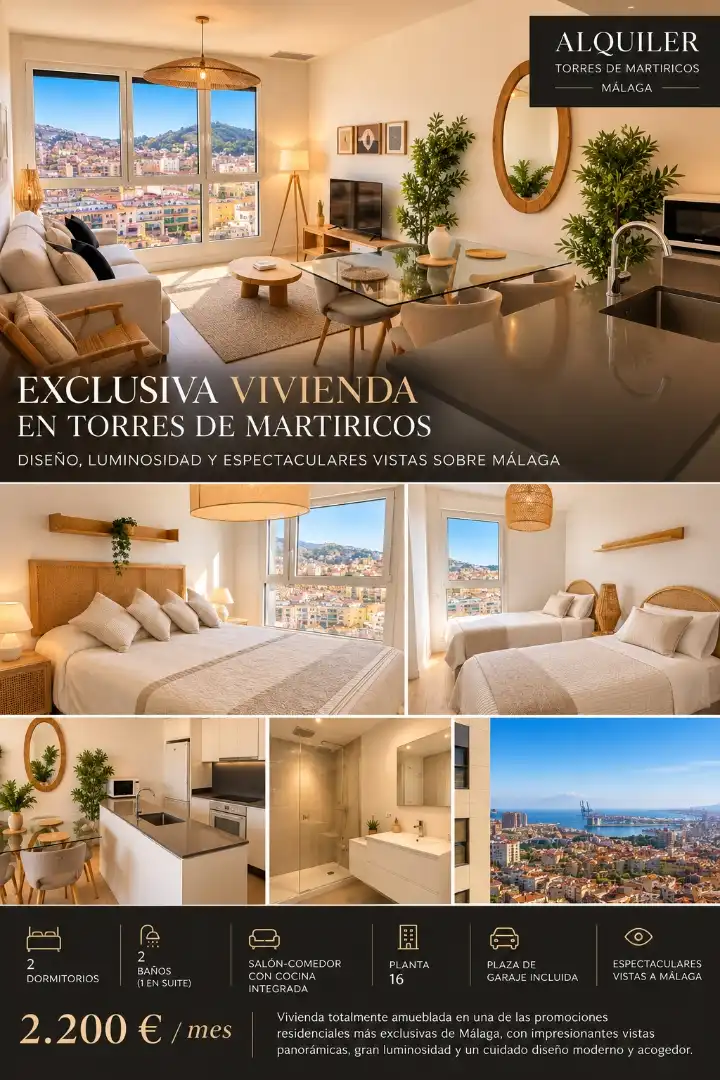 Wohnung zur Miete in Paseo Martiricos, 40, Martiricos - La Roca - La Rosaleda