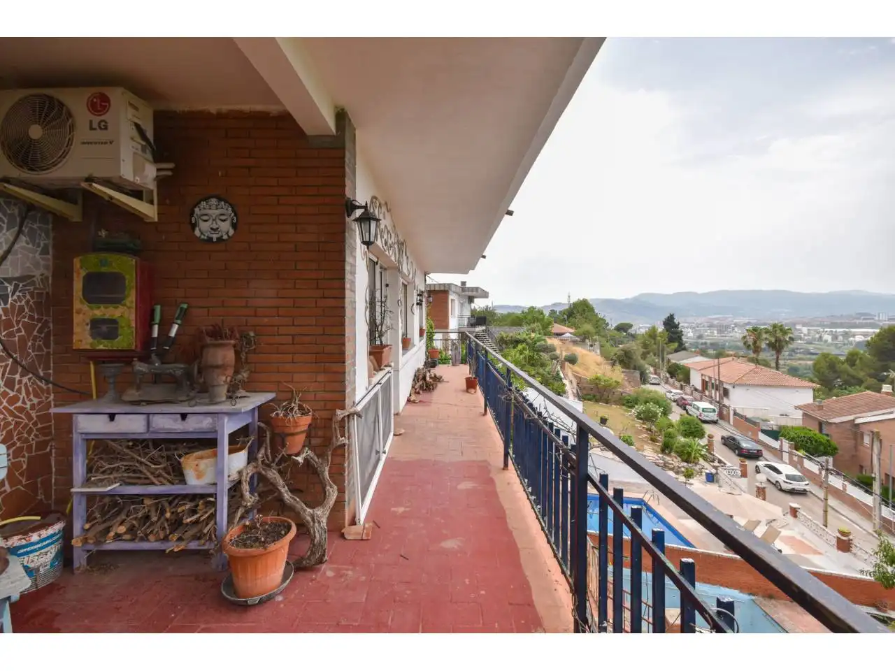 Terraza de Casa o chalet en venta en Abrera con Piscina