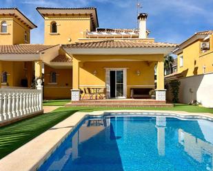 Swimming pool of House or chalet for sale in Orihuela  with Air Conditioner, Private garden and Terrace