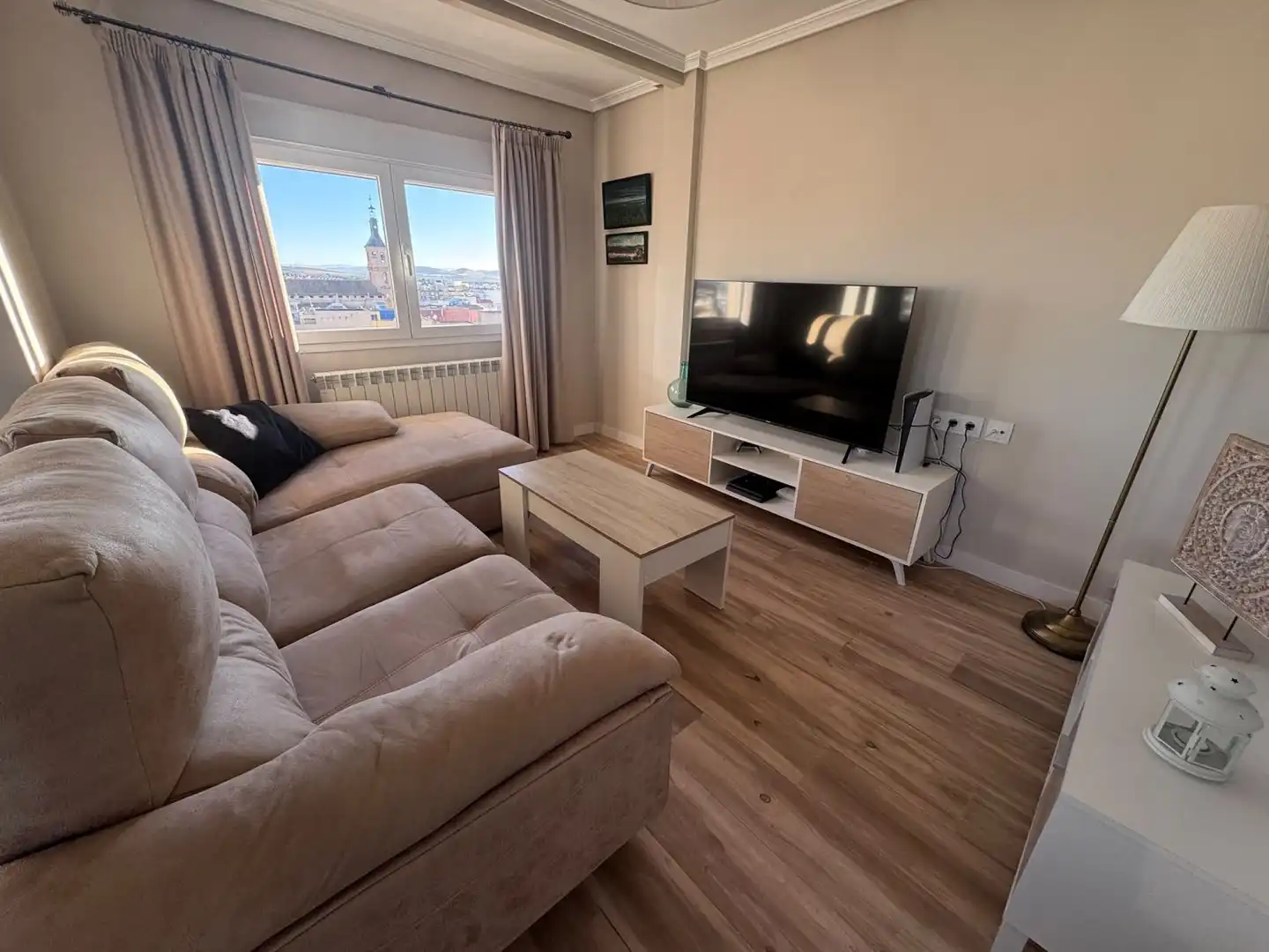 Sala de estar de Piso en venta en Valdepeñas con Aire acondicionado, Calefacción y Terraza