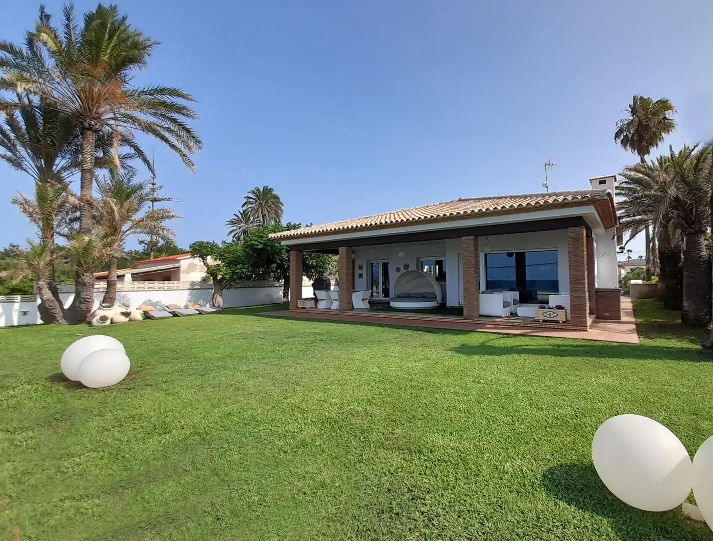 Jardí de Casa o xalet en venda en Dénia amb Aire condicionat, Calefacció i Jardí privat