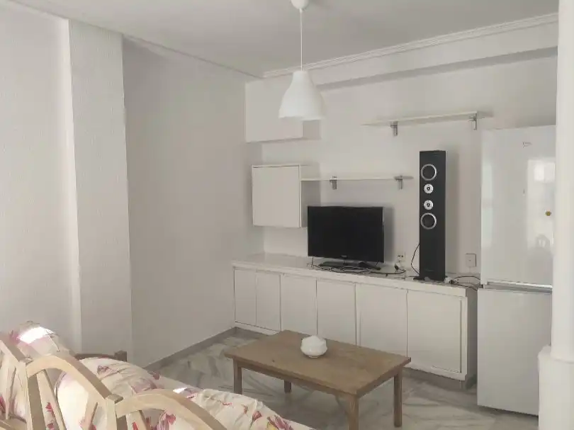 Living room of Flat for rent in Roquetas de Mar ciudad