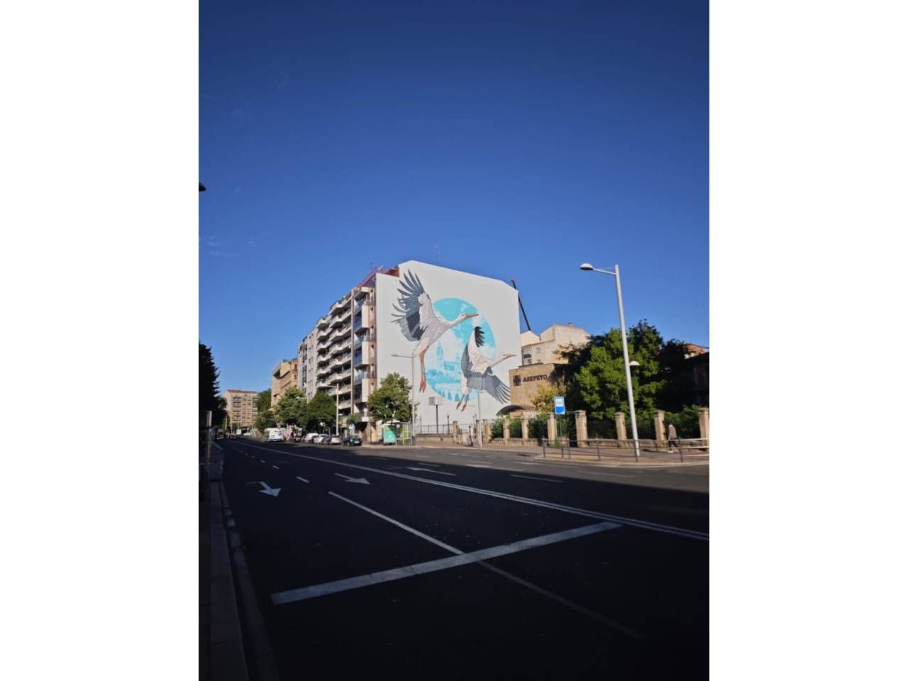 Exterior view of Flat for sale in Salamanca Capital  with Air Conditioner, Heating and Parquet flooring