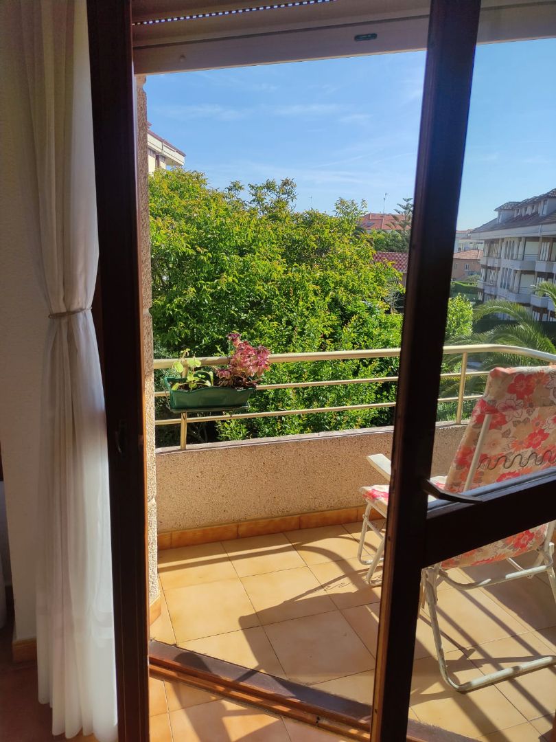 Balcony of Flat for sale in Noja  with Terrace, Furnished and Washing machine