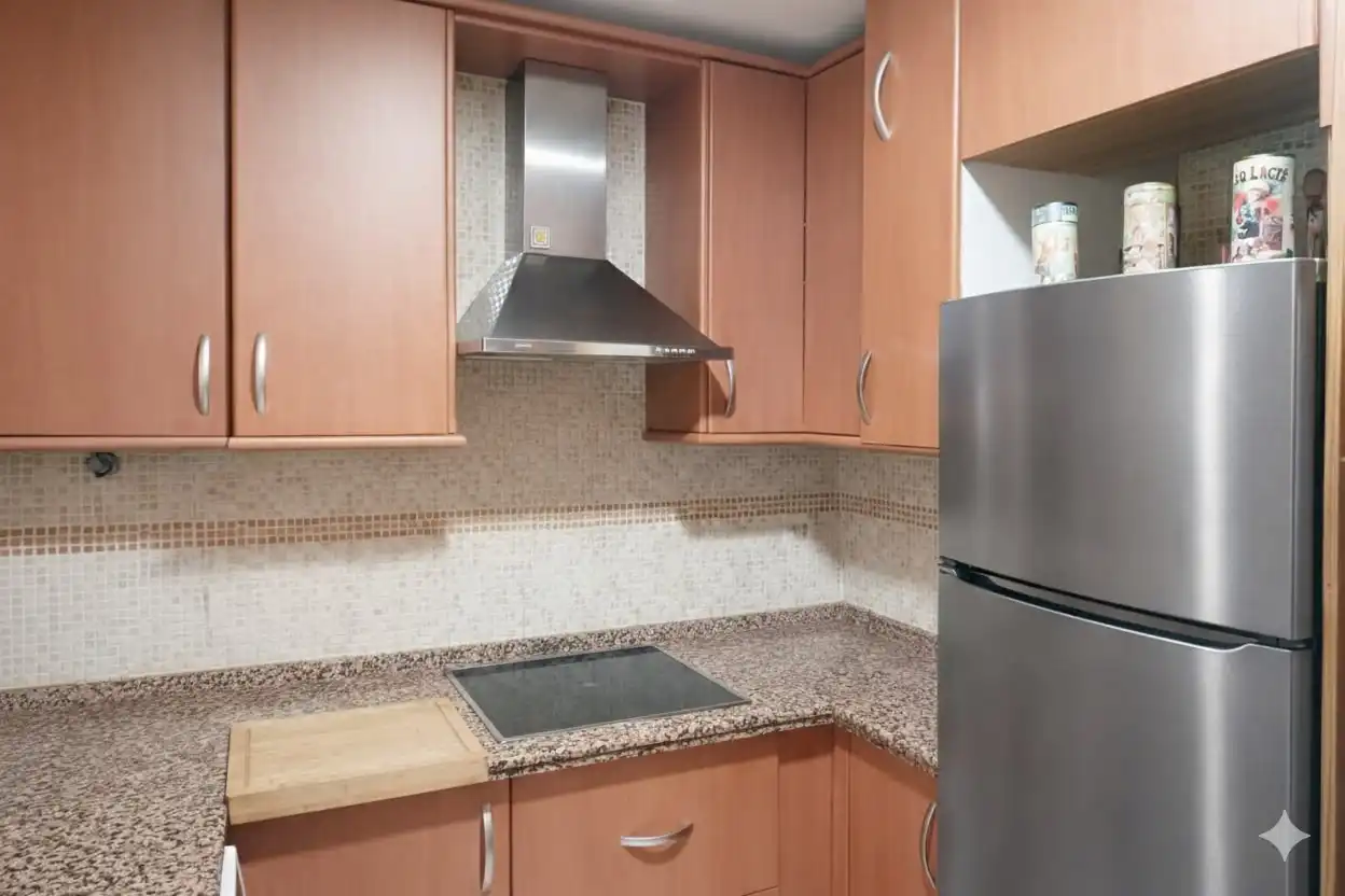 Cocina de Dúplex en venta en Coria del Río con Aire acondicionado