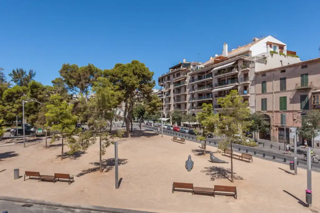 Vista exterior de Apartament en venda en  Palma de Mallorca amb Aire condicionat, Calefacció i Moblat