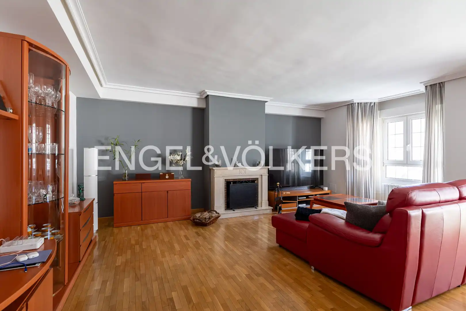 Sala de estar de Casa o chalet en venta en Pozuelo de Alarcón con Calefacción, Terraza y Trastero