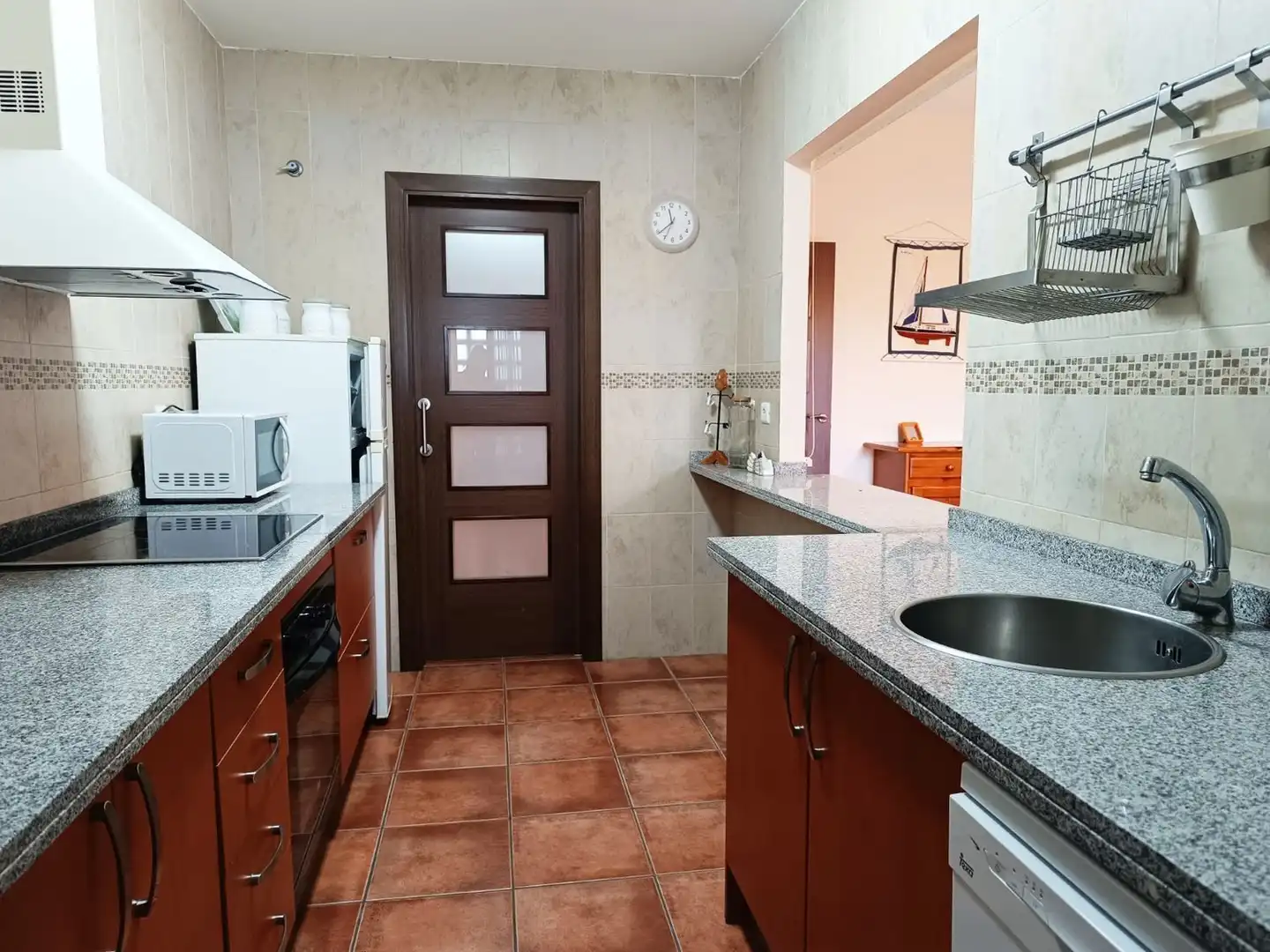 Küche von Wohnung zum Verkauf in El Rompido mit Klimaanlage, Terrasse und Möbliert