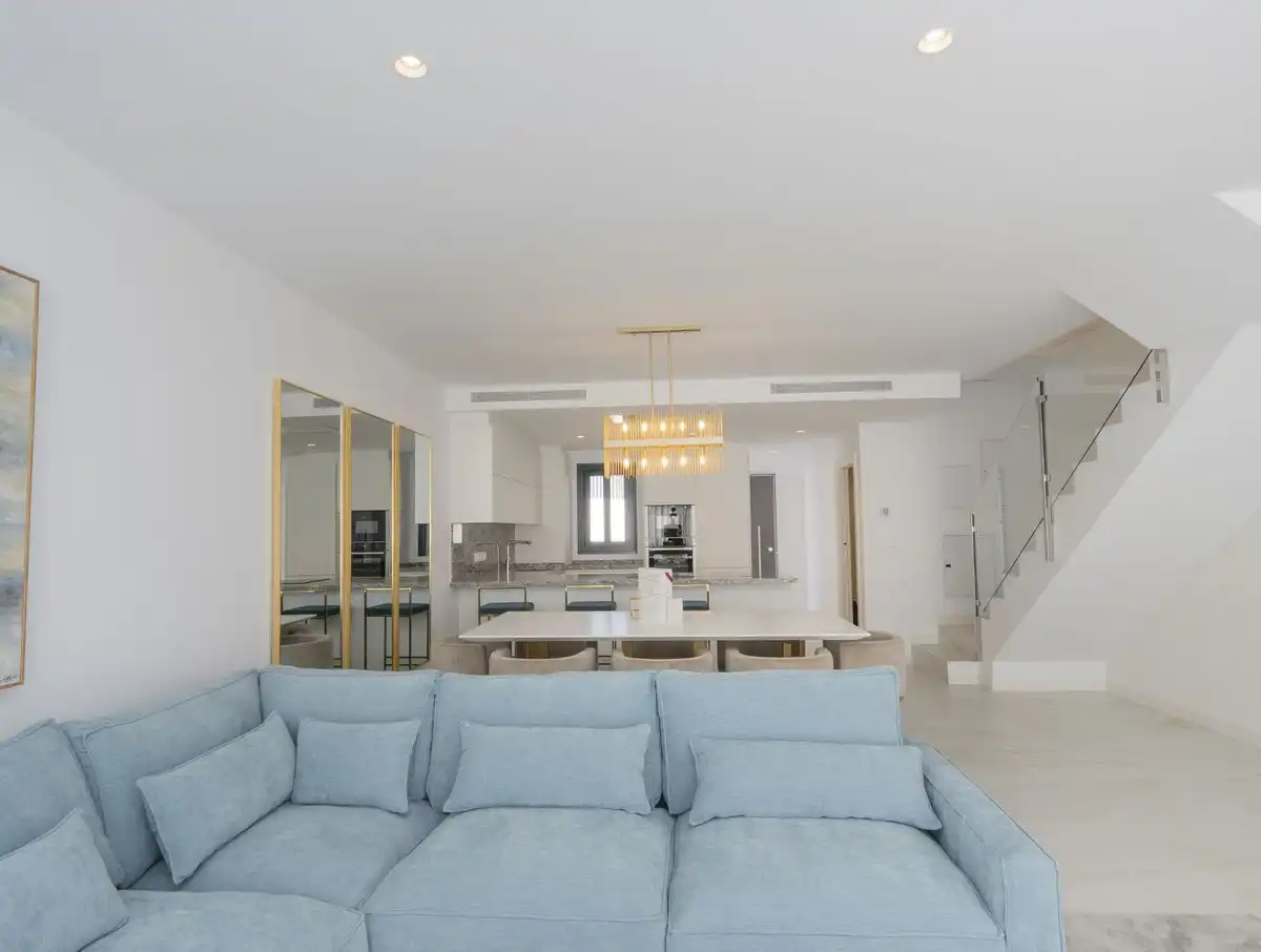 Living room of Detached homes for sale in Marbella  with Air Conditioner and Terrace