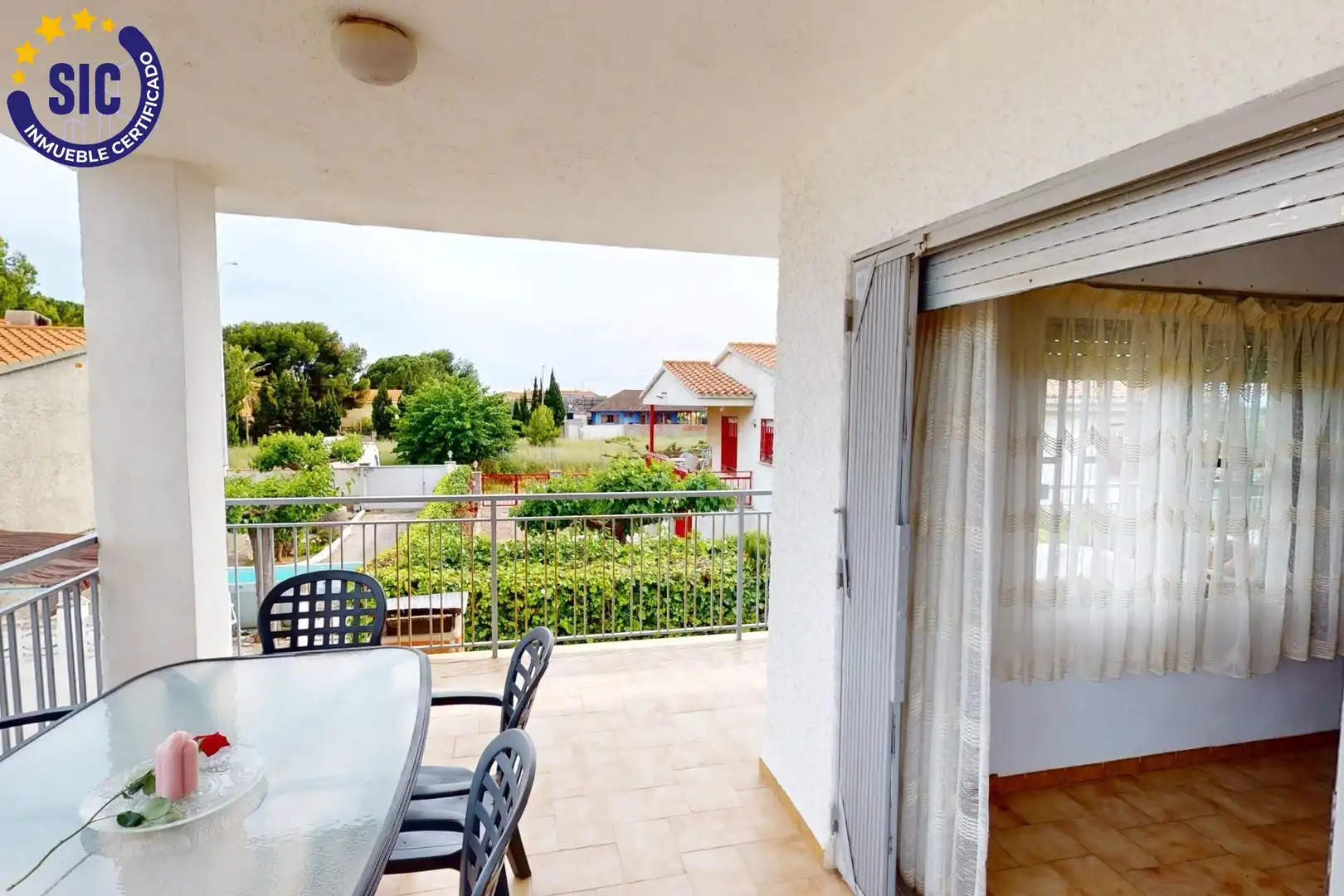 Jardín de Casa o chalet en venta en Benicasim / Benicàssim con Aire acondicionado, Jardín privado y Terraza