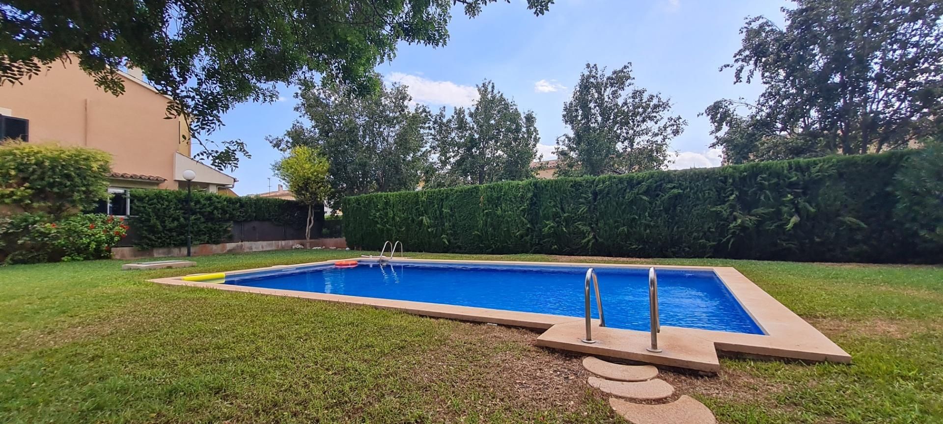 Swimming pool of Single-family semi-detached for sale in Marratxí  with Heating, Private garden and Terrace