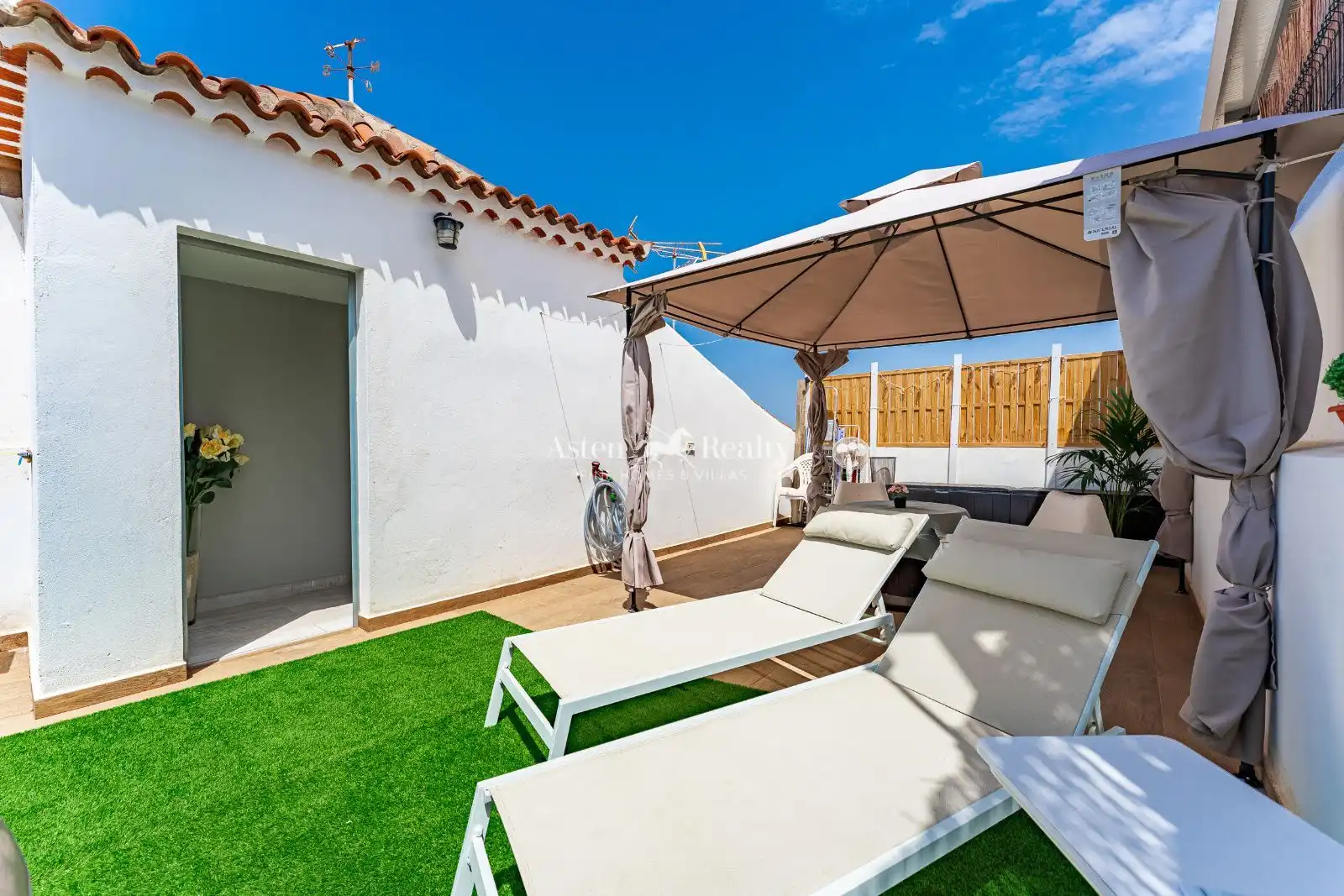 Terrace of Flat for sale in Adeje  with Terrace, Furnished and Oven