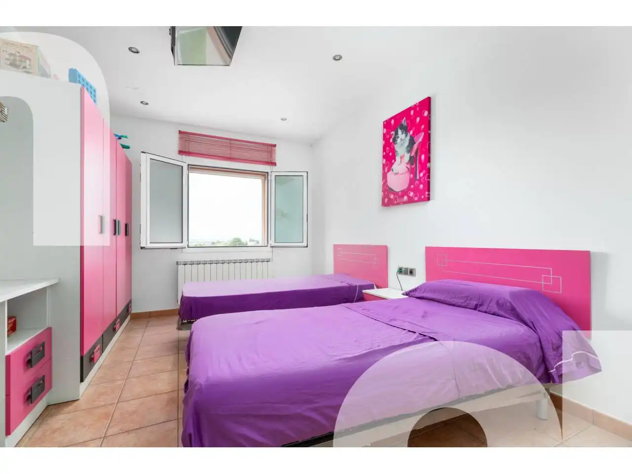 Bedroom of Country homes for sale in Les Franqueses del Vallès  with Air Conditioner, Heating and Private garden