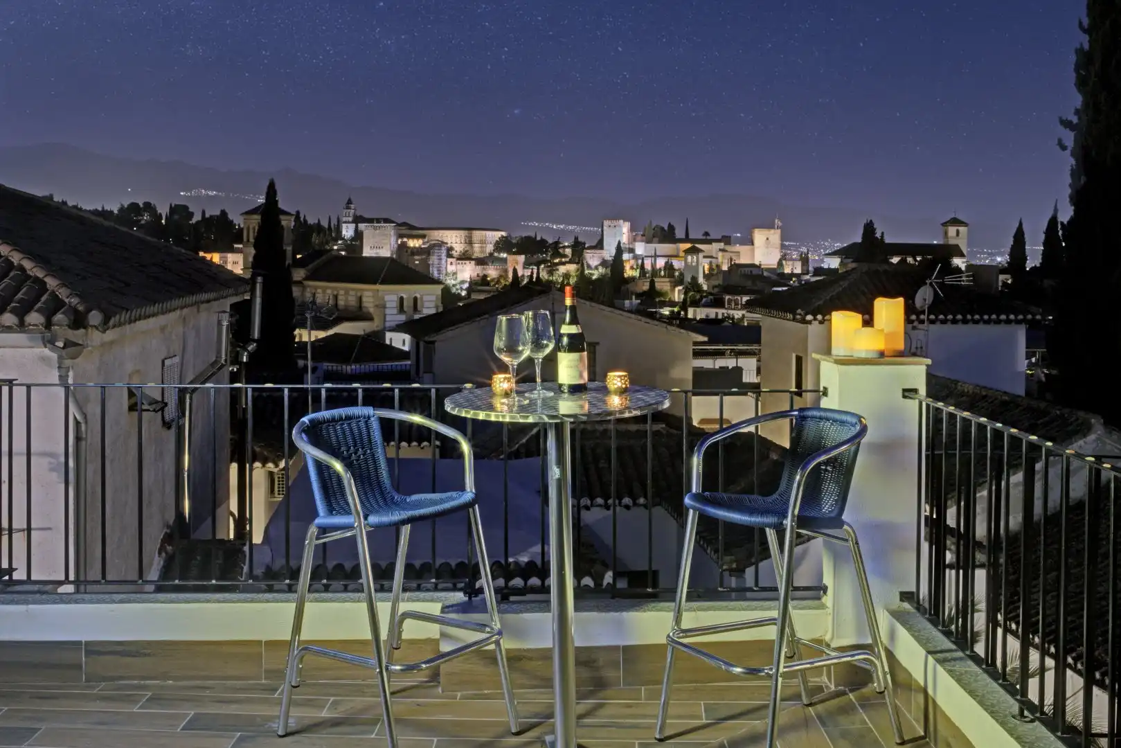Terraza de Casa o chalet en venta en Granada con Aire acondicionado, Calefacción y Jardín privado