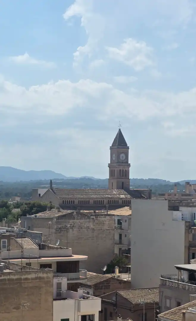 Exterior view of Flat for sale in Manacor  with Terrace, Furnished and Microwave