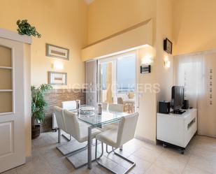 Menjador de Apartament de lloguer en  Valencia Capital amb Aire condicionat, Calefacció i Jardí privat