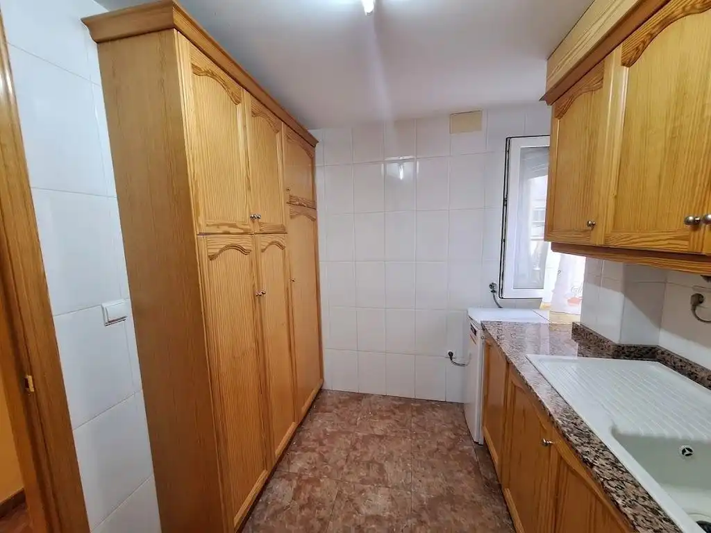 Kitchen of Flat for sale in Castalla  with Furnished and Balcony