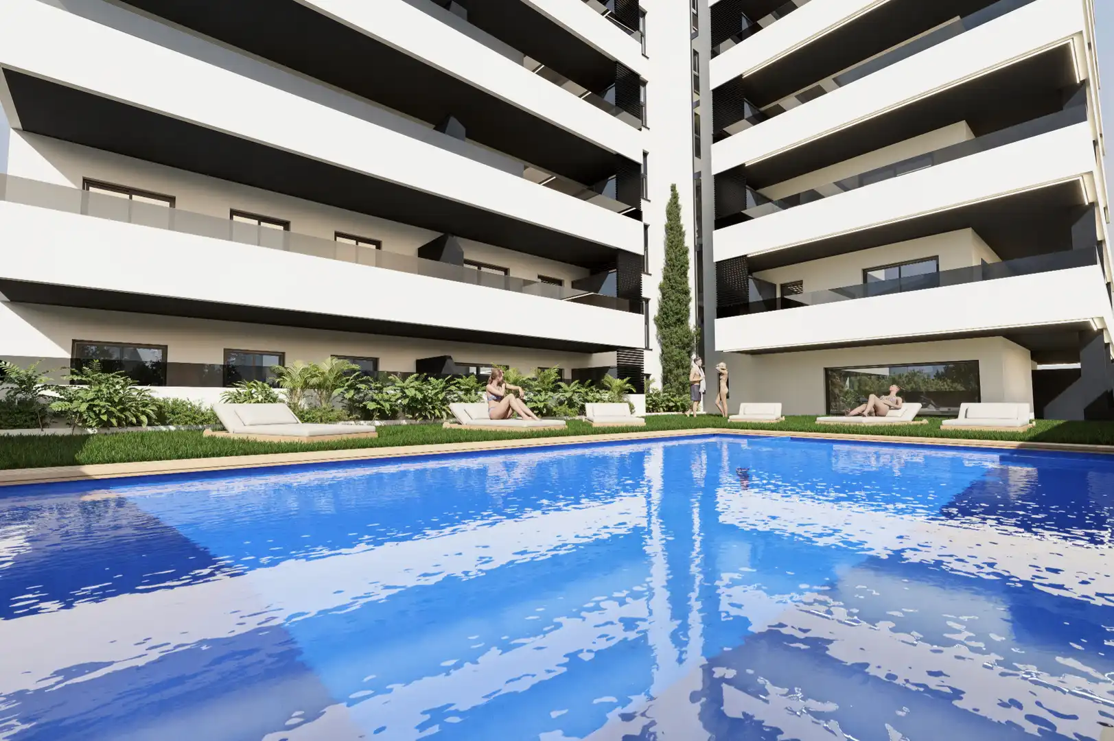 Pis d'obra nova amb piscina en venda a Calle Largo Oriol, imagen 9