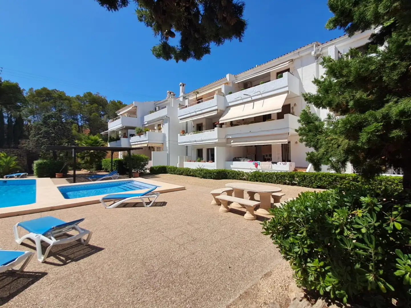 Piscina de Apartamento en venta en Altea con Aire acondicionado, Calefacción y Terraza