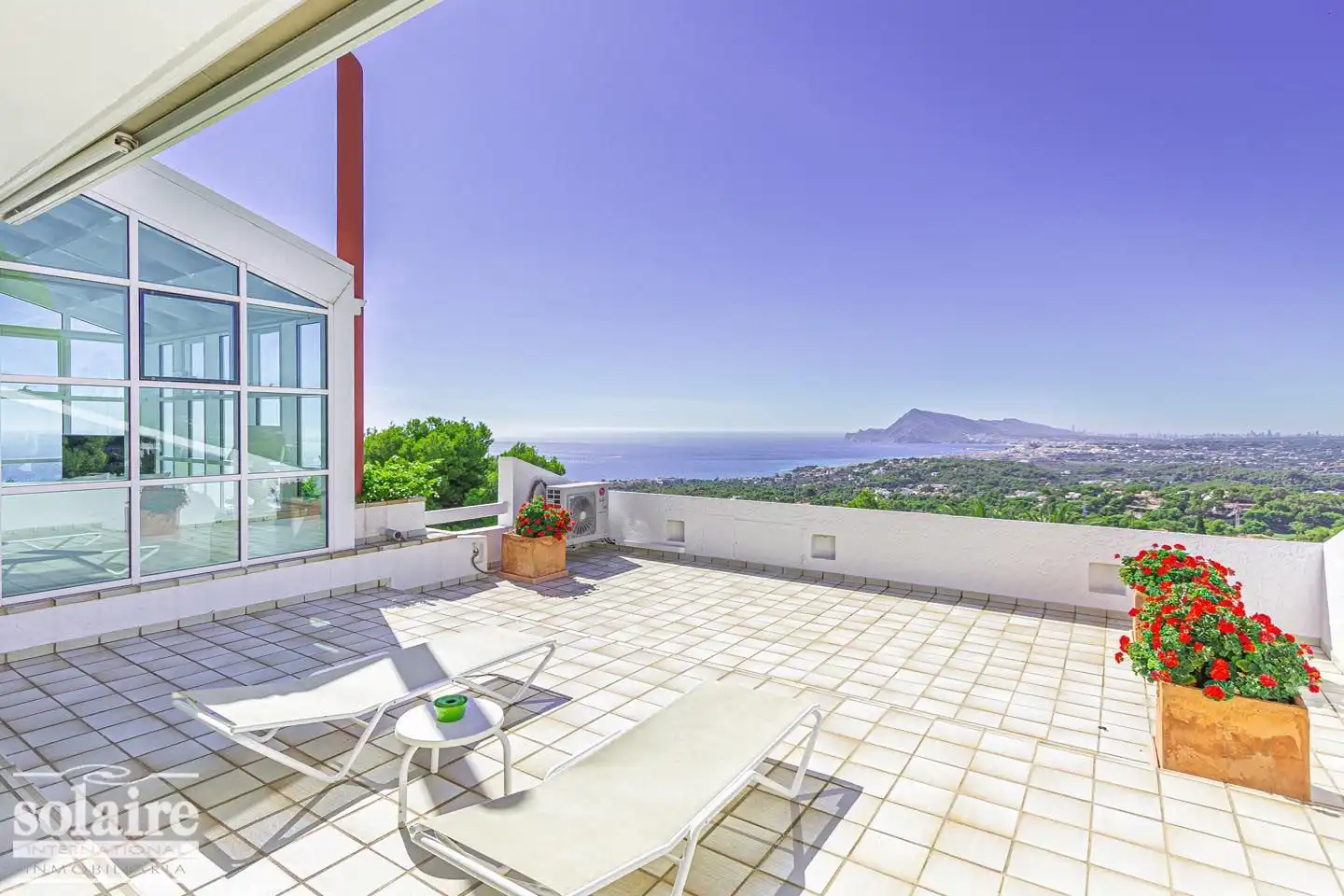 Terraza de Casa o chalet en venta en Altea con Aire acondicionado, Calefacción y Jardín privado