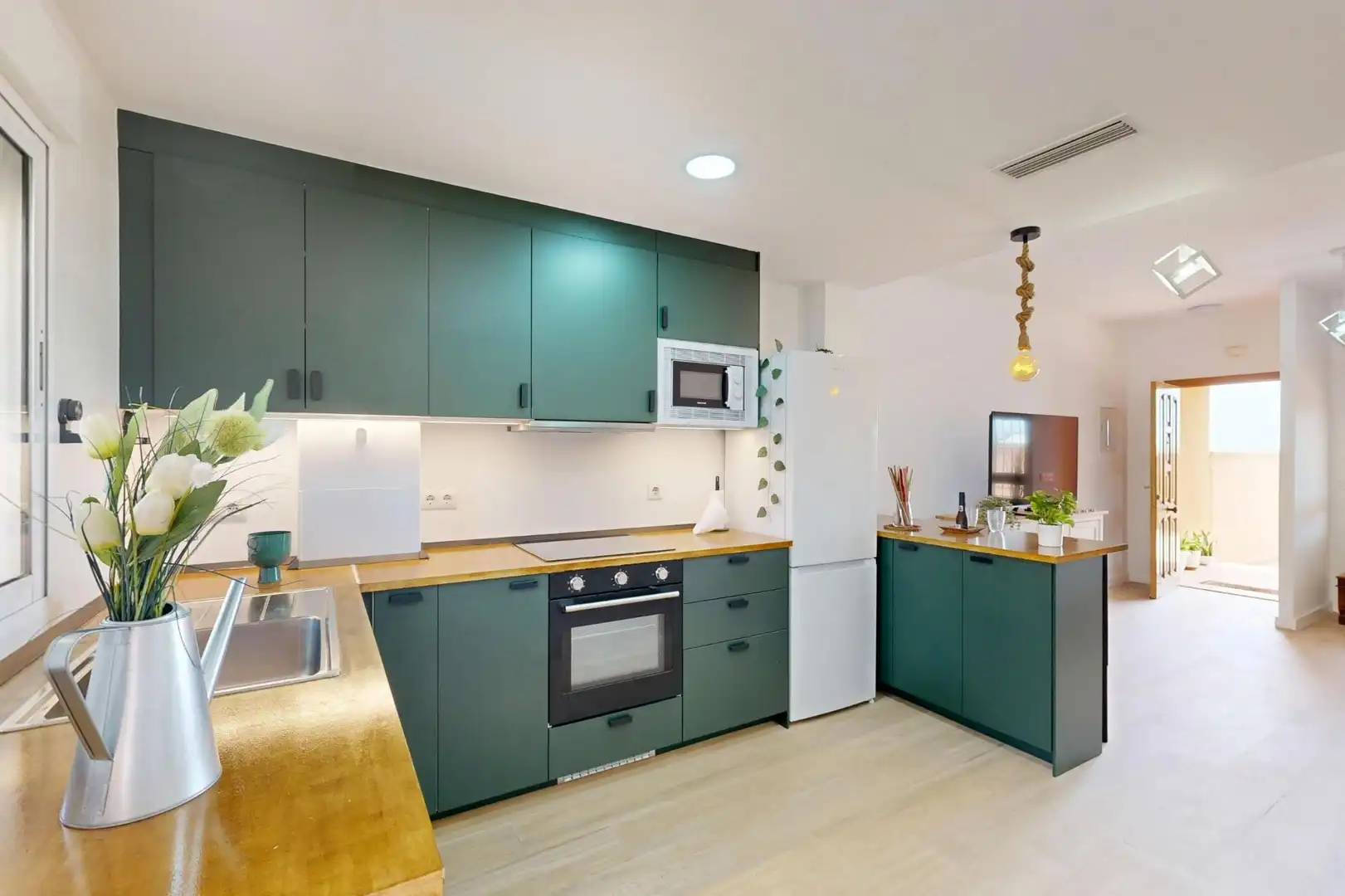 Cocina de Casa o chalet en venta en Cartagena con Aire acondicionado, Calefacción y Terraza