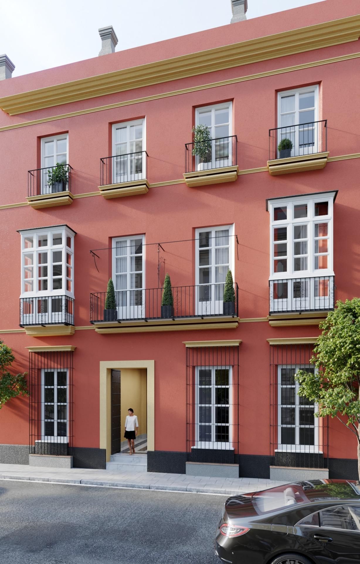Vista exterior de Apartament en venda en El Puerto de Santa María amb Aire condicionat