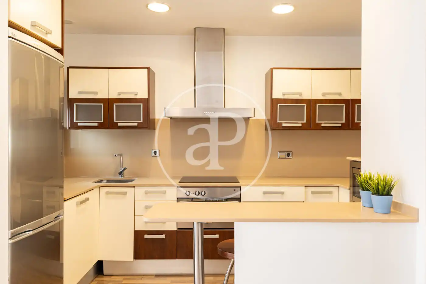 Kitchen of Flat for sale in Barcelona  with Air Conditioner, Heating and Terrace