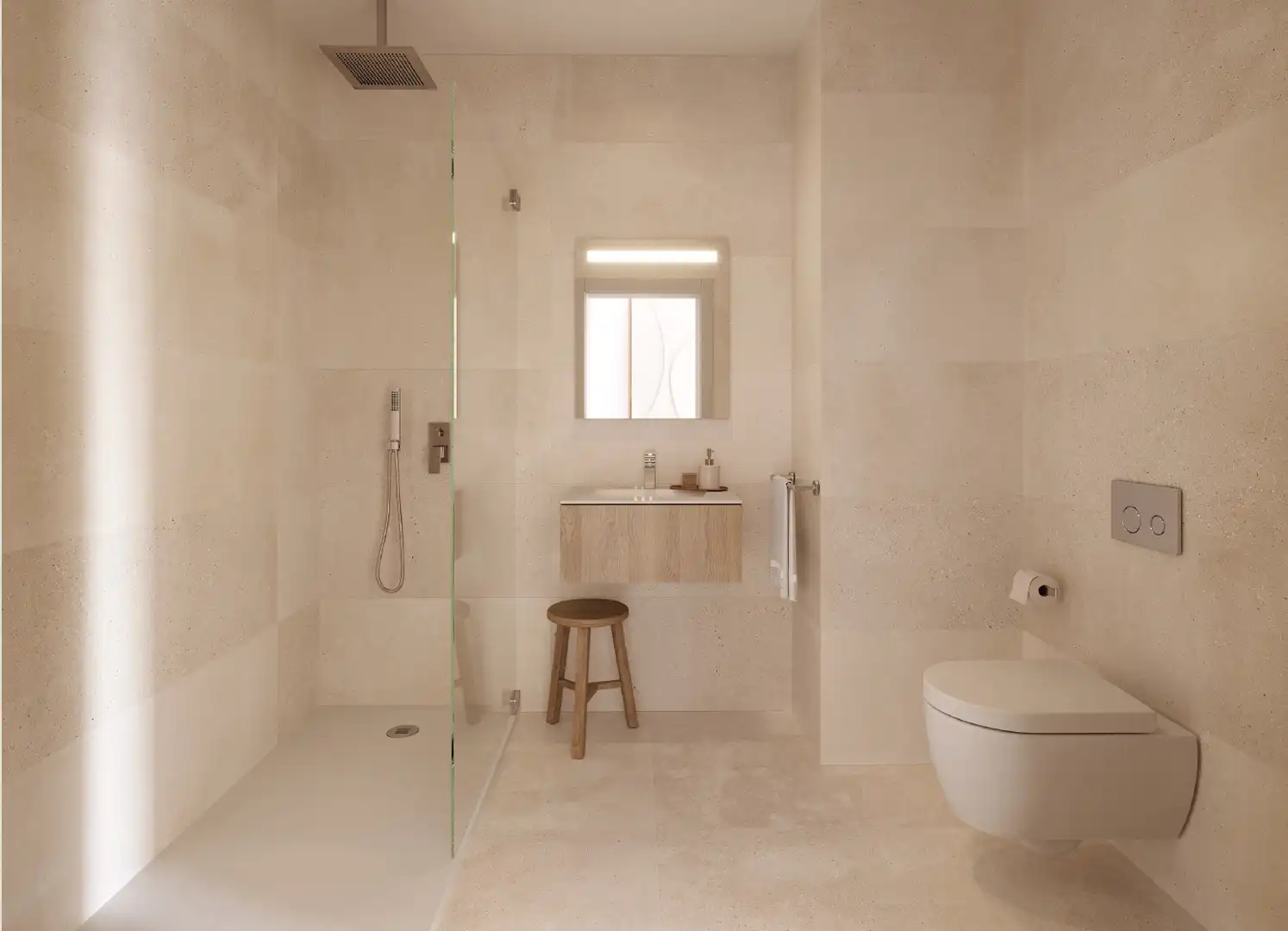 Baño de Planta baja en venta en  Palma de Mallorca con Aire acondicionado y Balcón