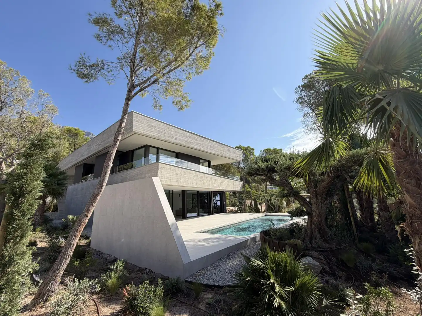 Vista exterior de Casa o xalet en venda en Altea amb Alarma