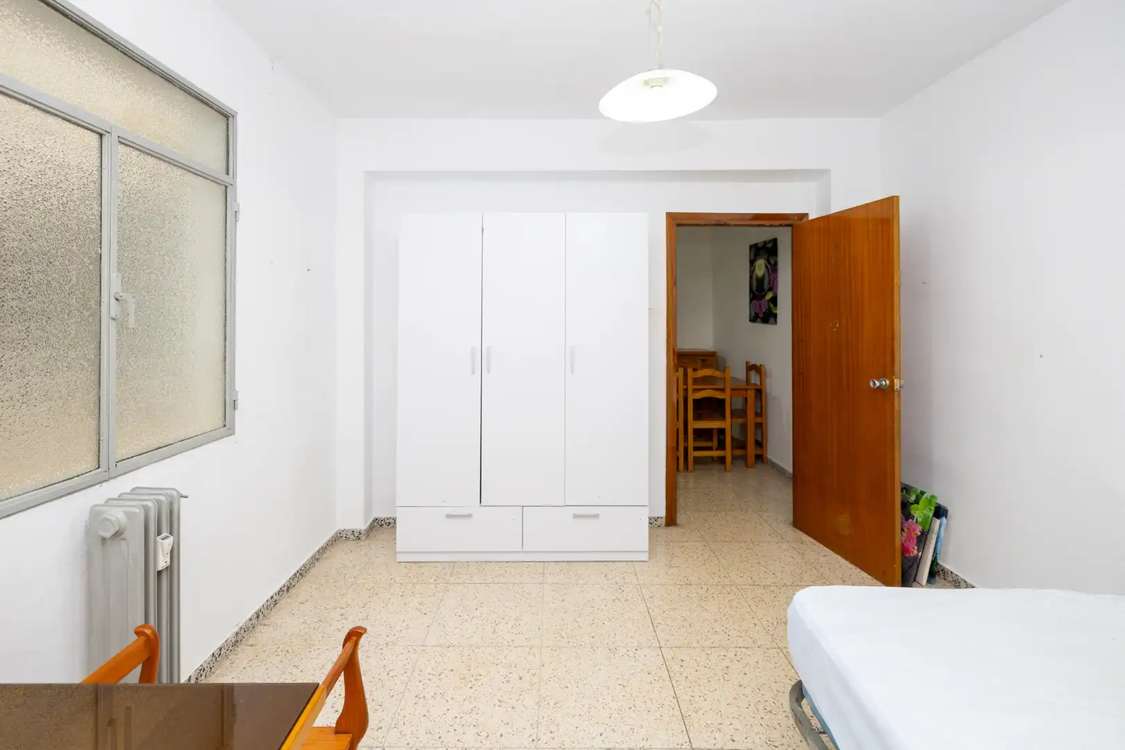 Bedroom of Flat for rent in Granada  with Heating, Furnished and Washing machine