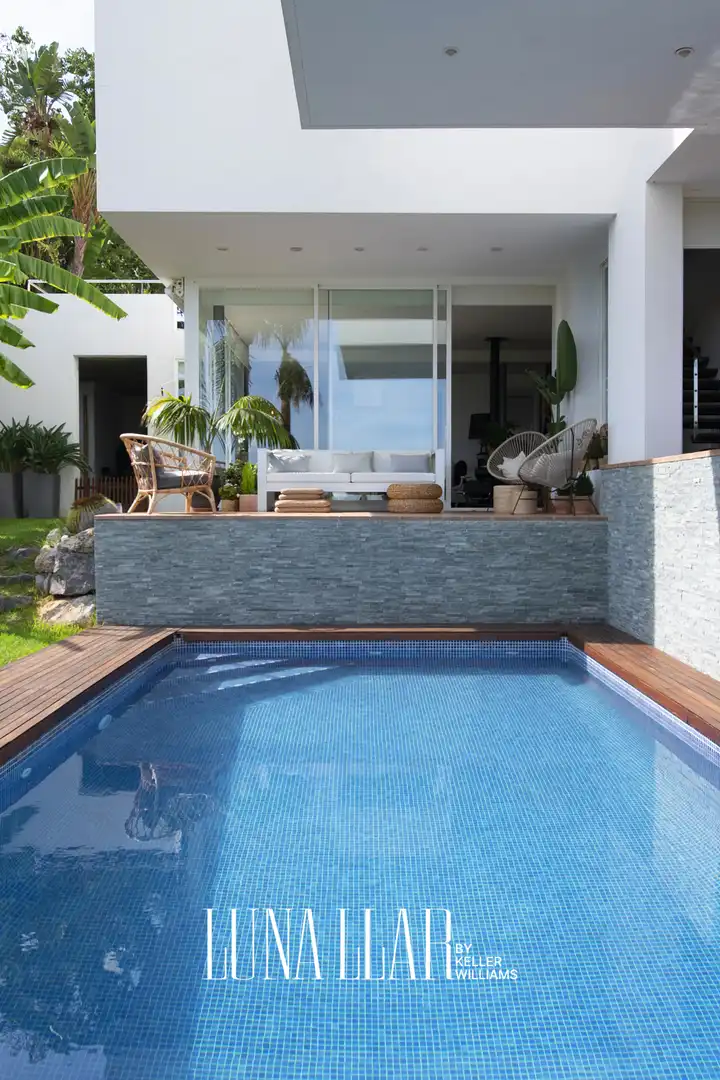 Terraza de Casa o chalet en venta en Castelldefels con Aire acondicionado, Calefacción y Parquet