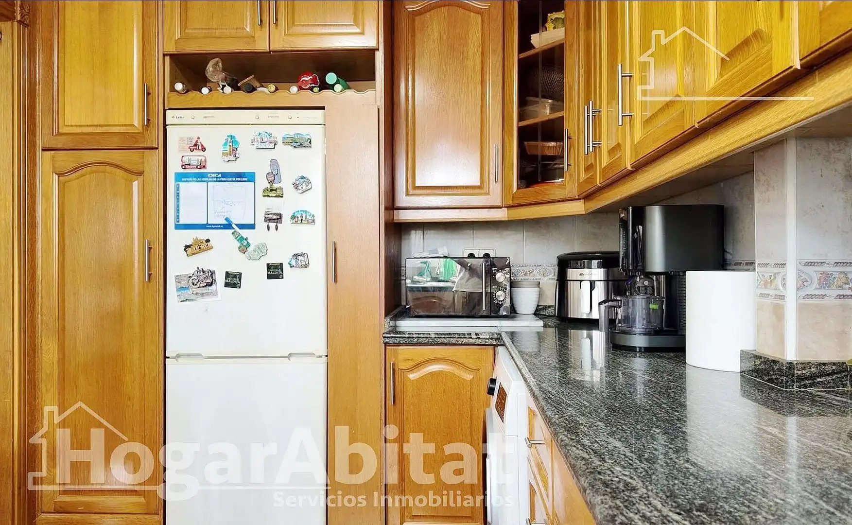 Küche von Wohnung zum Verkauf in Santa Pola mit Klimaanlage, Heizung und Möbliert